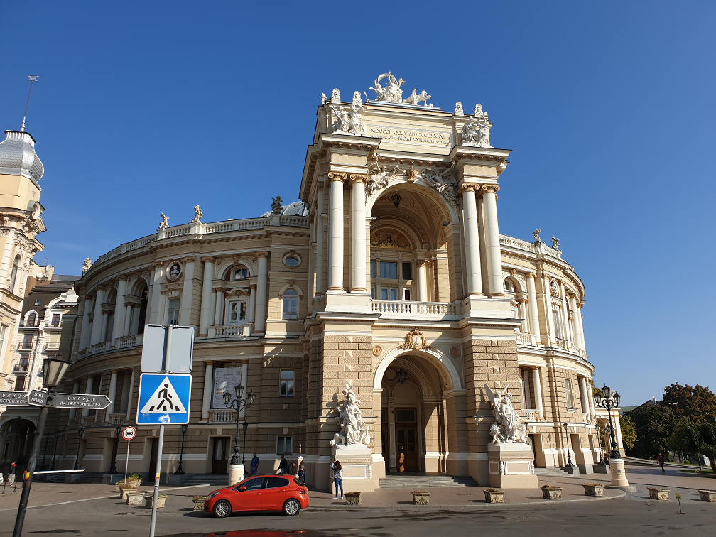Odessa (Blick auf die Oper) 2019