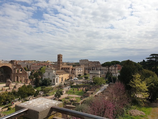 Rom (Blick auf Colosseum) 2019